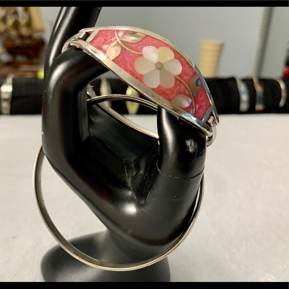 Beautiful in pink bracelets